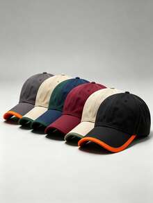 1件女款時尚雙色K2K棒球帽 - 透氣材質搭配可調節設計,休閒時尚遮陽帽,適合時尚穿搭、禮物、派對、戶外活動、旅行和跑步 - 多色 - 查看 9