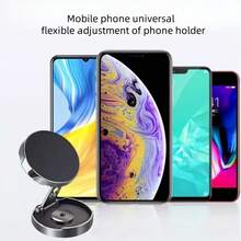 720° Rotatable Foldable Strong Magnetic Car Phone Mount, Anti-Fall Universal Hands-Free Auto Navigation Cell Phone Holder Fit All Smartphones - A - View 9