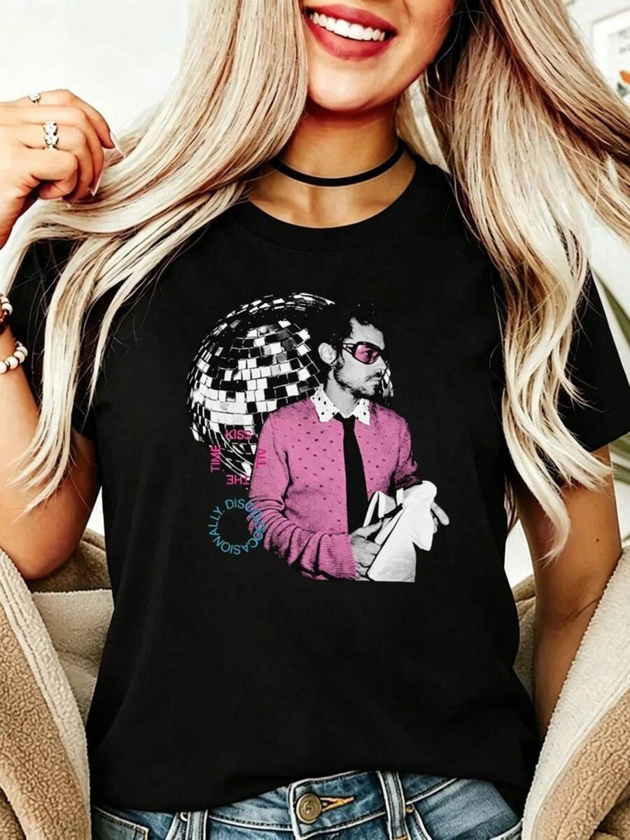 Women T-Shirts - Black - View 1
