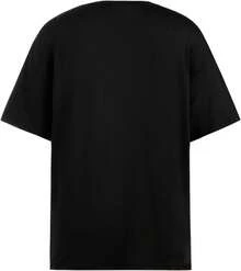Y2K - Women's T-Shirts With Lip Print, Round Neck, Short Sleeve, Loose Fit And Versatile Shirt - Black Leopard Lips - View 2