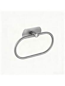 1 cái giá treo khăn bằng thép không gỉ màu đen mờ, giá đỡ khăn tắm chống thấm nước, móc treo khăn, phụ kiện kệ phòng tắm - Nhiều màu - Xem 8