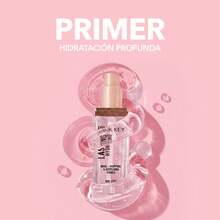 PINK KEY PRIMERPRE MATTIFYING GEL MAKEUP BASE VERY LIGHT MAKEUP PREPARATION PORE MINIMIZER LONG LASTING SMOOTH TEXTURE - View 2