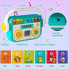 1pc Baby Early Education Radio Cartoon Music Player Portable Radio Suitable For Babies Over 1 Year Old (Batteries Not Included) - Multicolor - View 3