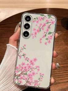11-Piece Soft Watercolor Bindweed Flower Phone Case, Compatible With Huawei Honor, Compatible With Redmi, Compatible With Galaxy A04e/12/A13/A14/A34/A50/A52/A53/A54/S21/S22/S23/S24/S25/S25Ultra, 6A/7A/8A, 12T/13T, International Version, Not The Domestic Version - 款式 4(1 件) - 查看 6