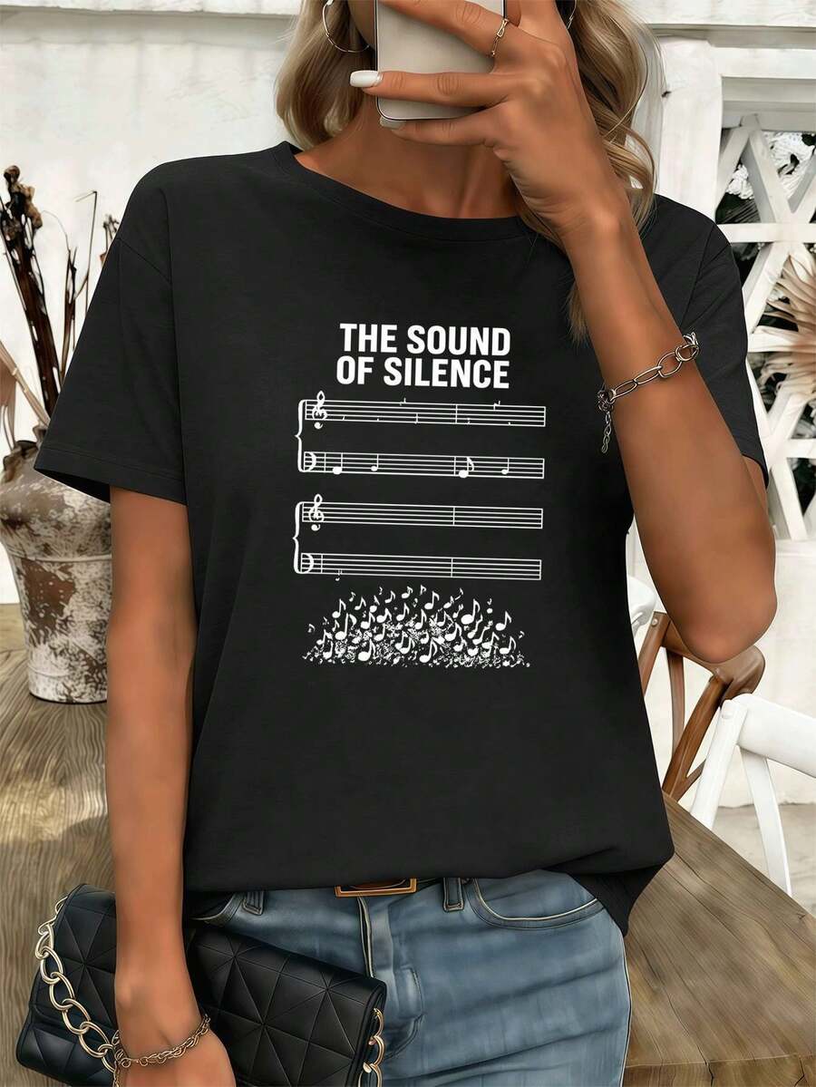 Women T-Shirts - Black - View 1
