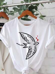 Women T-Shirts - White - View 1