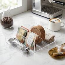 15pcs L-Shaped Desktop Edge Guards, Transparent Self-Adhesive Anti-Fall Edge Protectors, Removable Design. Suitable For Dining Tables, Office Desks, Kitchen Countertops And Bedside Tables. Easy Installation Without Tools, Effective Blocking And Protection. - Multicolor - View 2