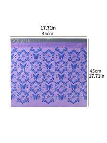 100pcs Lavender Scented Drawstring Trash Bags, Thick Large Size Multi-Purpose High Density Polyethylene Disposable Odor-Eliminating Garbage Bags, Suitable For Kitchen, Bathroom, Bedroom, Living Room And Toilet - Multicolor - View 5