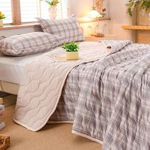 Lightweight Summer Quilt, Air Conditioning Quilt, Cooling Blanket, Single/Double Bed, Breathable Summer Comforter, Suitable For Camping & Hiking, Perfect Gift For Back To School Season, No Pillow Case Or Inner Filling Included - Watermelon Pink - View 3
