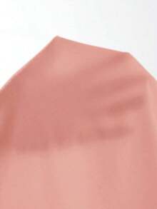 Nuevo vestido mini de verano con escote halter, espalda descubierta, cuello de pico profundo en V, asimétrico y volantes en el bajo, en color liso - Rosa vieja - Ver 8