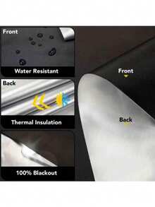 Various Blackout Curtains, Sunshade Blinds And Skylight Blinds, Easy To Install, Can Be Cut To Any Size, Full Blackout Blind Structure Design, Lightweight And Durable Fabric, Suitable For Bedroom And Car Windows - A - View 5