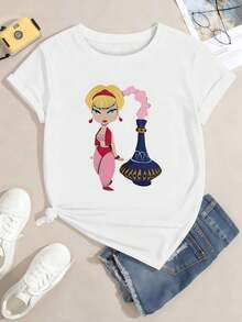 Kvinnor T-shirts - Vitt - Visa 2