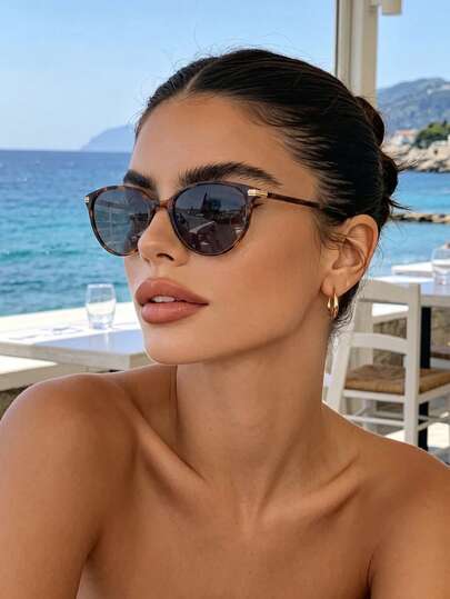 Gafas de sol que cambian de color, lentes transparentes que se vuelven de color gris claro, montura de ojo de gato retro en plástico con estampado de leopardo, decoración de moda clásica para uso al aire libre, viajes, playa, vacaciones y uso casual, gafas de sol de verano con protección UV para hombres y mujeres, gafas para computadora/juegos/TV/teléfono, gafas anti-luz azul, gafas planas de moda