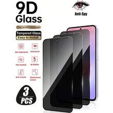 CSDZ 隱私版螢幕保護貼，3 片防窺螢幕保護貼，適用於 iPhone 17、17 Pro、17 Pro Max、16，適用於 VIVO Y3/Y3S 2020/Y7S/Y9S 國內版，適用於 iPhone 13 的螢幕保護貼，隱私保護，適用於 iPhone 12 的螢幕保護貼，手機配件，[國際版而非本地版] - 彩色 - 查看 2