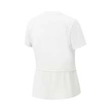 LI-NING Women's Reflective T-Shirt Pleated Hem Breathable Sports Tee ATSW466 - White - View 2