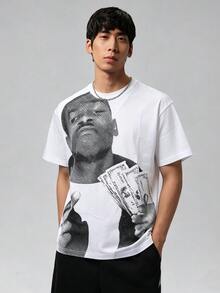 Nike 耐克男士 M NRG SS T恤 KD 印花图案 T 恤 IM4682-100 - 白色 - 查看 1