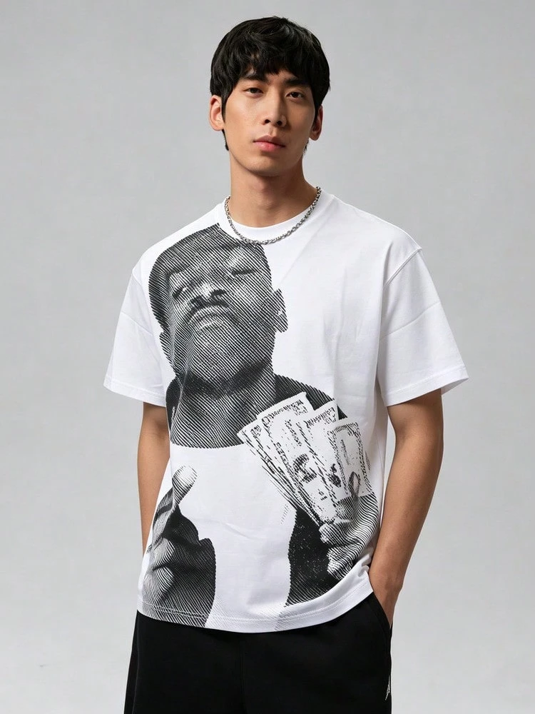 Nike 耐克男士 M NRG SS T恤 KD 印花图案 T 恤 IM4682-100 - 白色 - 查看 1