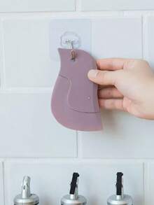 Scraper Oil Board, Penguin Soft Type Household Kitchen Scraper For Oil Stains, Baking, Kitchen Small Tool - Grey - View 6