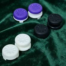 FPS Freek Gaming Joystick, Available In Black And White | Includes 1 High Stick And 1 Medium Stick | Black Silicone Non-Slip Handle Cover - Multicolor - View 2