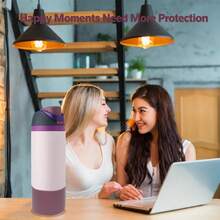 Bota de botella de agua de silicona antideslizante para 24oz 32oz 40oz funda protectora Protector inferior Adventure HCV3 - shanhuang-32oz - Ver 8