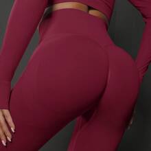 Women Skorts - Burgundy - View 8