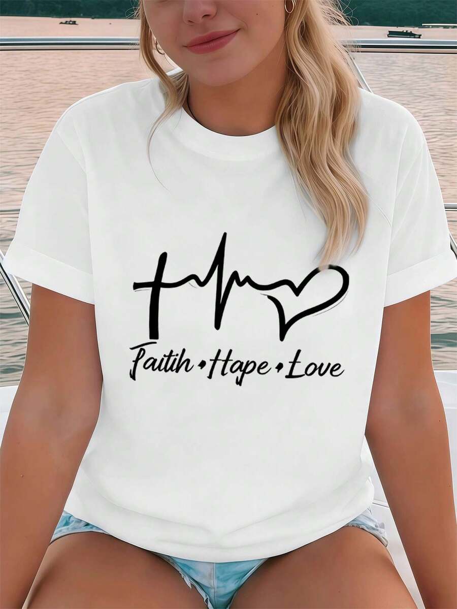 Women T-Shirts - White - View 1