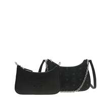 Mcm Aren Duo Visetos Senior Lady Shoulder Strap Handbag MWHGSTA04BK001 - Black MWHGSTA04BK001 - View 12