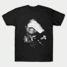 Camiseta de manga corta a la moda con eslogan de actitud, diseño creativo artístico pintado a mano, artículo de moda casual y genial de estilo urbano.camisas de mujer sudaderas para mujer sueter blusa casual mujer verano vestidos de graduación  mujer - Negro - Ver 1