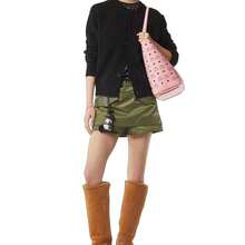Mcm Visetos Collection Printed Women's Shoulder Bag MWPGSLR02PZ001 - Soft Pink MWPGSLR02PZ001 - View 2