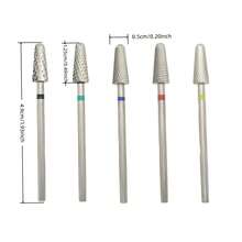 1pc M0513 Stainless Steel Nail Drill Bit – High Precision For Natural Nail Shaping, Superior Concentricity, Professional Manicure Tool - Multicolor - View 3