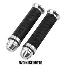 7/8 Inch (22mm) Motorcycle Handlebar Grips, Fit For Aprilia, Victory, Suzuki, Kawasaki, Ducati And Other Models - A - View 7
