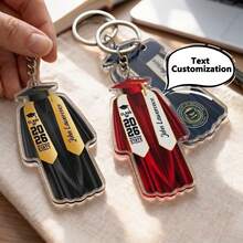 Personalized Acrylic Graduation Keychain, Class Of 2026 Keychain, High School Graduation Gift, College Graduated Keychain, New Graduate Gift - Multicolor - View 3