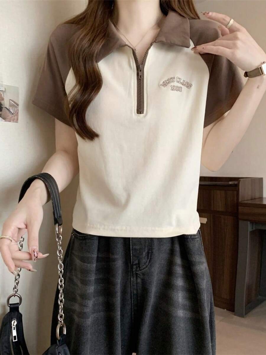 Women Tops - Apricot - View 1