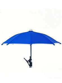 1Pc Outdoor Waterproof UV Protection Mini Sun Umbrella With Phone Holder, Anti-Glare Universal Phone Shade Unisex Portable Accessory For Sports Study Travel Beach Garden Vacation, Summer Must-Have, Pink Red Black Green Blue Purple Yellow Orange Camo - Multicolor - View 23