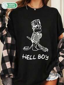 Women T-Shirts - Black - View 7