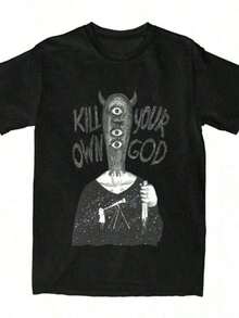 Goodnight Punpun Oyasumi Humor T-Shirts For Men And Women, Short Sleeve Cotton T-Shirts, Clothing, Christmas Gift - 黑色 - 查看 6