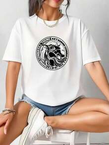Kangaroo Expert Australia Animal Kangaroos Lover T-Shirt Women's Shirts Women's Clothing Pretty Blouses - 白色 3 - 查看 12