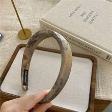 4 piezas Diademas de satén con estampado floral de acuarela, adecuadas para uso diario, hogar, escuela, playa, oficina, fiesta, vacaciones, cumpleaños, regreso a la escuela, Año Nuevo, Día de San Valentín, Día de la Madre, boda, festival de música, primavera/verano/otoño/invierno - Multicolor - Ver 7