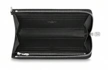 LOUIS VUITTON Zippy Canvas Clutch Card Holder, Wallet Regular Men's Gray Grey - Grey - View 4
