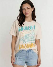 Women T-Shirts - White - View 5