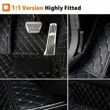 1 Set di Tappetini Auto in Pelle PU, Adatti per Chevrolet 2006 2007-2013 Accessori Interni, Impermeabili, Resistenti alle Macchie, Durevoli, Copertura Completa Lato Conducente Sinistro Antiscivolo Resistenti all'Usura Accessori Interni Auto - Multicolore - Visualizzare 5