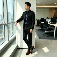 Men's Suits Are Suitable For Occasions Such As Job Interviews, Graduation Ceremonies, And Business Events. - Black - View 2