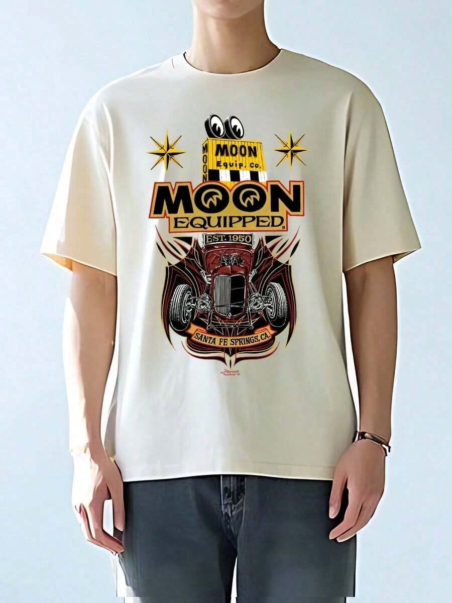 Men Hoodies - Apricot - View 1