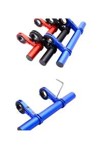 Set Braket Ekstensi Paduan Aluminium - Dudukan Lampu dan Meter Sepeda Multifungsi, Pemasangan Mudah, Aksesori Rangka Sepeda Jepit, Pengikat Tahan Guncangan, Universal - MultiWarna - View 11