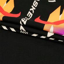 Nike Áo ba lỗ bóng rổ nam dệt kim thoáng khí dáng rộng, mùa hè - màu đen - Xem 9