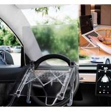 sdfsgfhgAdjustable car handle computer stand laptop stand in-car office height angle 9-level adjustment PC stand aluminum alloy tablet foldable light stable heat dissipation non-slip ergonomic design stowable and easy to carry [with storage bag]dsfhgsh - 写真の通り - チェックする 2