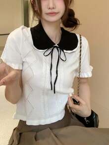 Women Tops - Blue - View 3