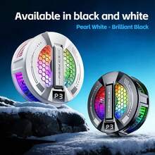 USB Powered Mini Phone Cooler, Compact Cooling Fan Suitable For Android And IOS Smartphones, Fashionable And Convenient Cooling Accessory With Clip And Magnetic Film - Multicolor - View 10