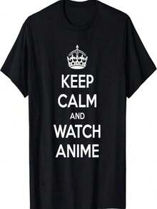 Keep Calm And Watch Anime - Black - View 6