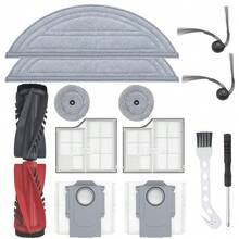 Accessories For G30/Saros10/S9 Maxv Ultra Robot Vacuum, Including Replacement Dust Bags, Mops, Filters, Roller Brushes, Side Brushes And Self-Cleaning Brushes - G30/Saros10 - View 15